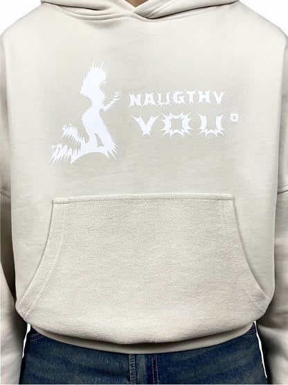 Naughty You Hoodie (Sand)